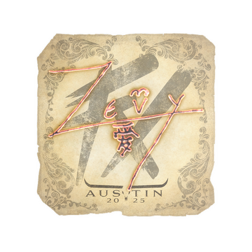 Sticker | zevy | Austin 2025