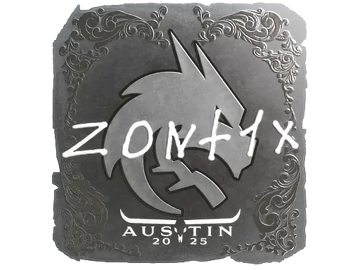 Sticker | zont1x (Foil) | Austin 2025