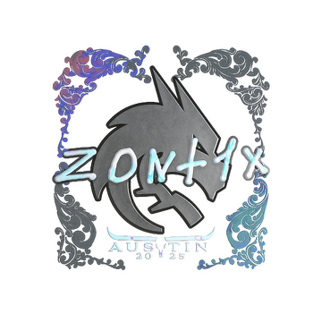 Sticker | zont1x (Holo) | Austin 2025