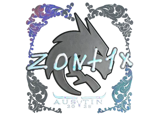 Sticker | zont1x (Holo) | Austin 2025
