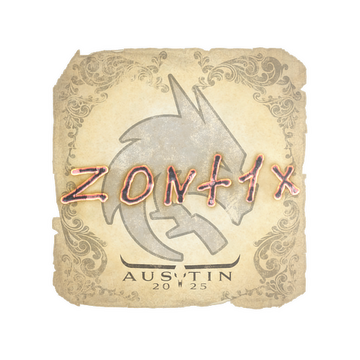 Sticker | zont1x | Austin 2025