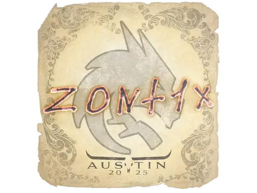 Sticker | zont1x | Austin 2025