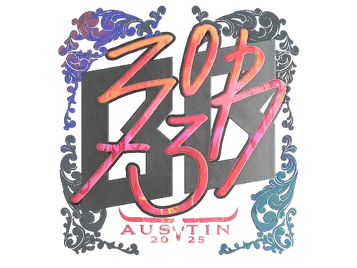 Sticker | zorte (Holo) | Austin 2025