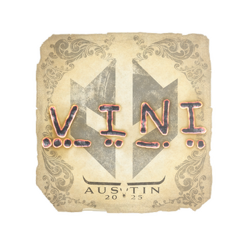 Sticker | VINI | Austin 2025