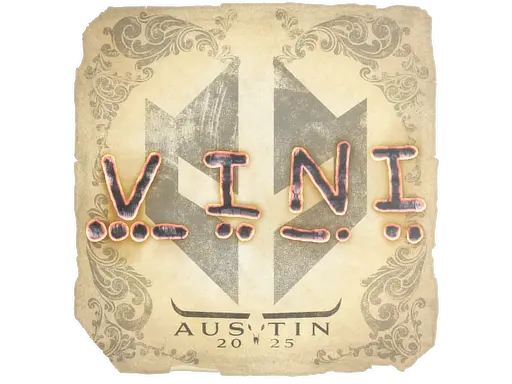 Sticker | VINI | Austin 2025