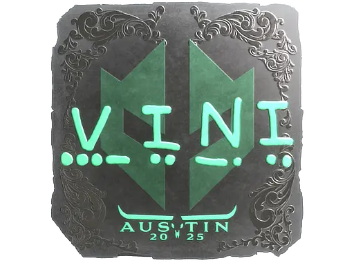 Sticker | VINI (Foil) | Austin 2025