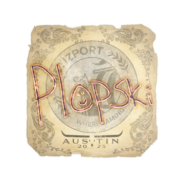 Sticker | Plopski | Austin 2025