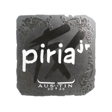 Sticker | piriajr (Foil) | Austin 2025