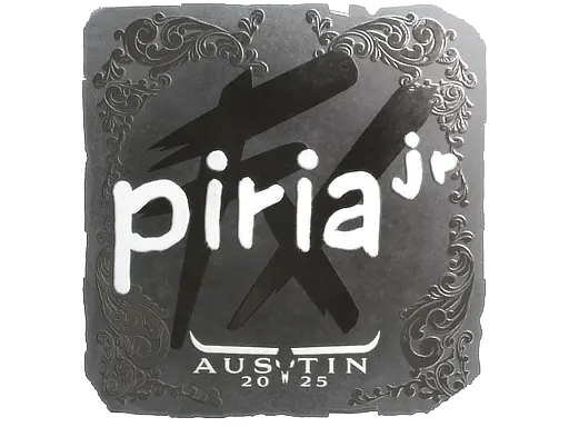Sticker | piriajr (Foil) | Austin 2025