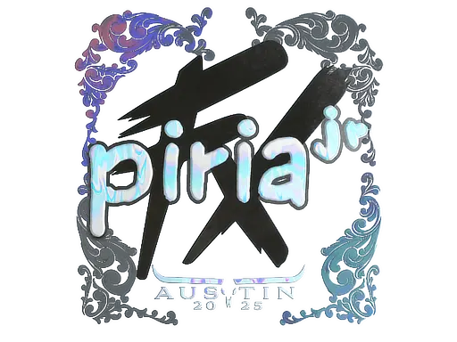 Sticker | piriajr (Holo) | Austin 2025