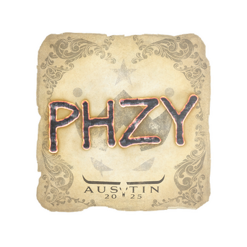Sticker | phzy | Austin 2025