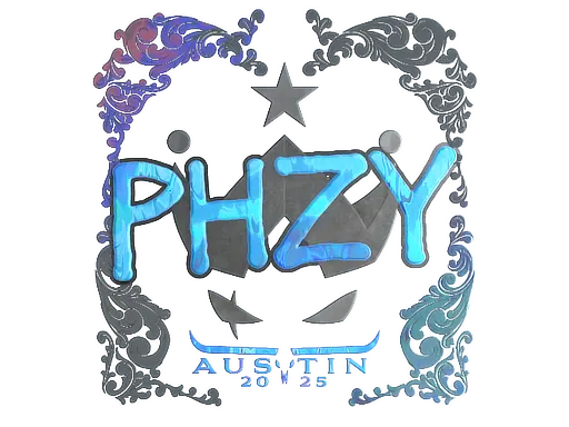 Sticker | phzy (Holo) | Austin 2025