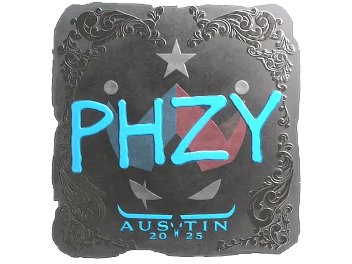 Sticker | phzy (Foil) | Austin 2025