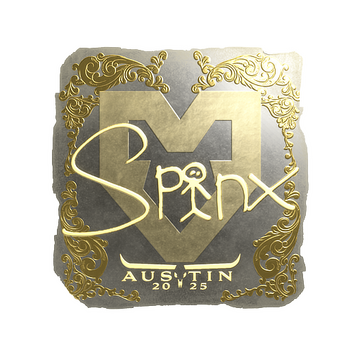 Sticker | Spinx (Gold) | Austin 2025