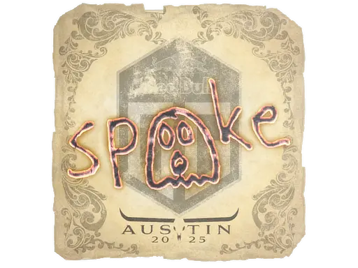 Sticker | spooke | Austin 2025