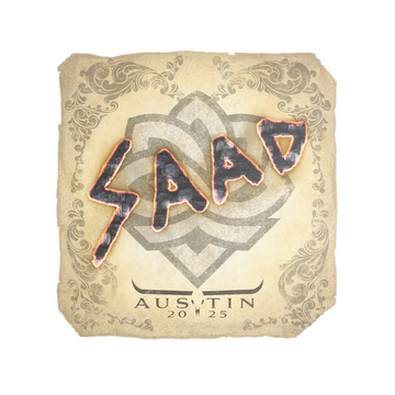 Sticker | saadzin | Austin 2025