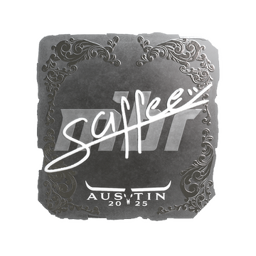 Sticker | saffee (Foil) | Austin 2025