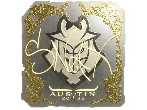 Sticker | Snax (Gold) | Austin 2025