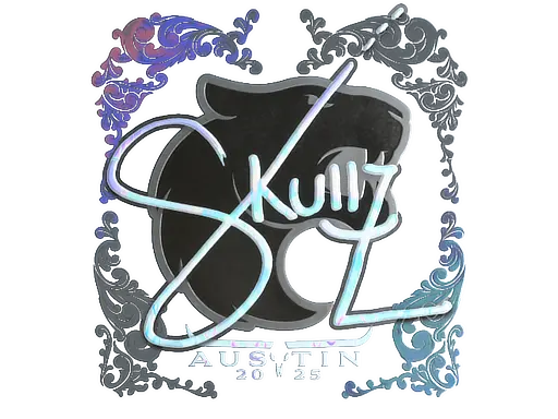 Sticker | skullz (Holo) | Austin 2025