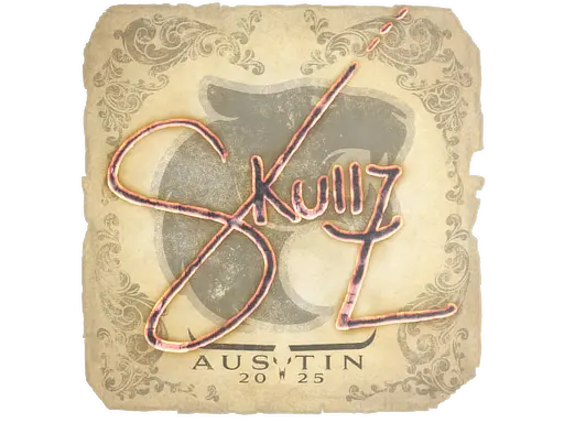 Sticker | skullz | Austin 2025