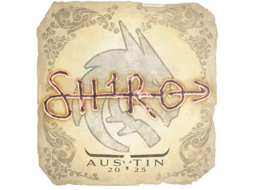 Sticker | sh1ro | Austin 2025