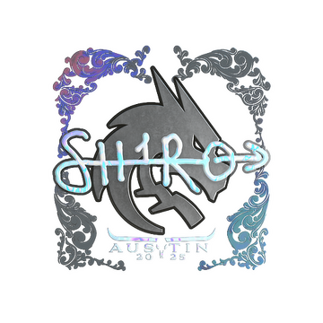 Sticker | sh1ro (Holo) | Austin 2025