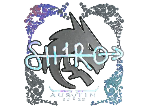 Sticker | sh1ro (Holo) | Austin 2025