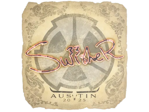 Sticker | Swisher | Austin 2025