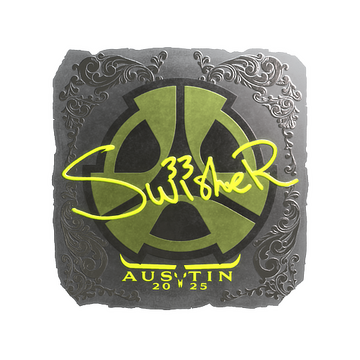 Sticker | Swisher (Foil) | Austin 2025