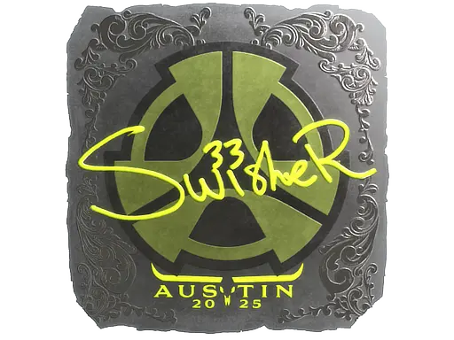 Sticker | Swisher (Foil) | Austin 2025