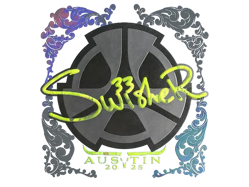 Sticker | Swisher (Holo) | Austin 2025