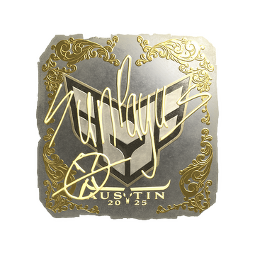 Sticker | SunPayus (Gold) | Austin 2025