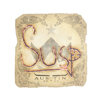 Sticker | susp | Austin 2025
