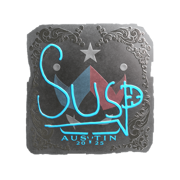 Sticker | susp (Foil) | Austin 2025