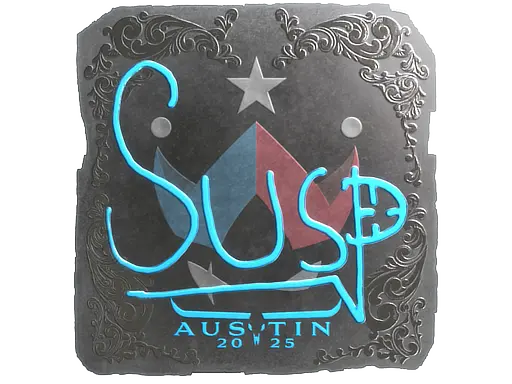 Sticker | susp (Foil) | Austin 2025
