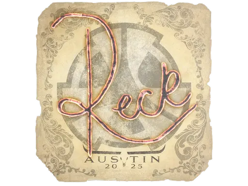 Sticker | reck | Austin 2025