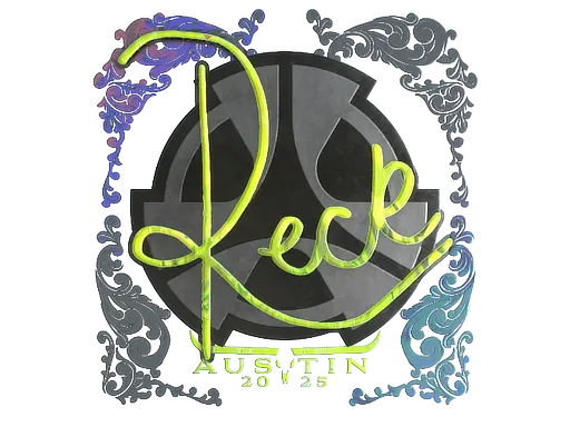 Sticker | reck (Holo) | Austin 2025