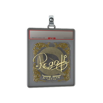 Sticker Slab | regali (Gold) | Austin 2025