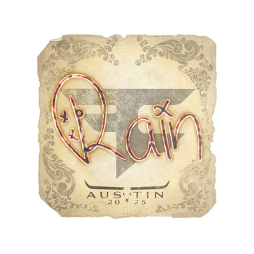 Sticker | rain | Austin 2025