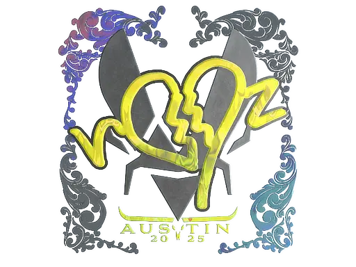 Sticker | ropz (Holo) | Austin 2025