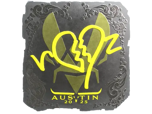 Sticker | ropz (Foil) | Austin 2025