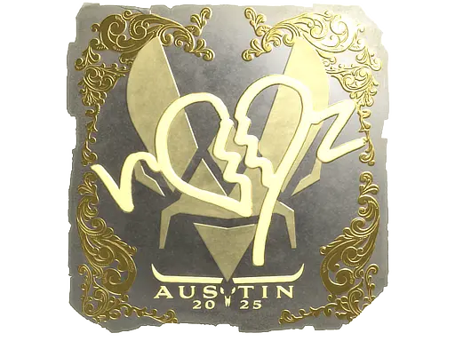 Sticker | ropz (Gold) | Austin 2025