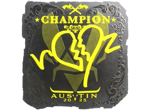 Sticker | ropz (Foil, Champion) | Austin 2025