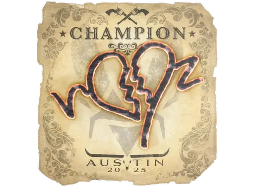 Sticker | ropz (Champion) | Austin 2025