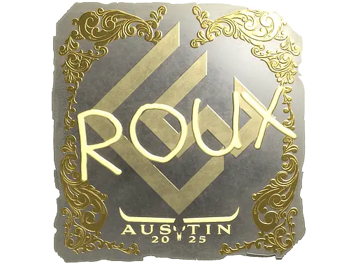 Sticker | ROUX (Gold) | Austin 2025