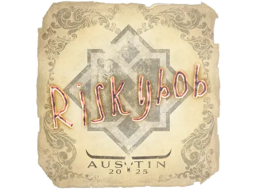 Sticker | riskyb0b | Austin 2025