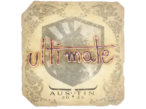 Sticker | ultimate | Austin 2025