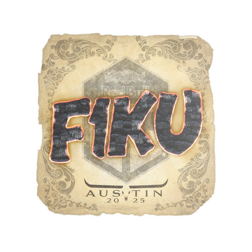 Sticker | F1KU | Austin 2025