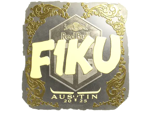Sticker | F1KU (Gold) | Austin 2025