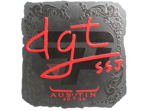 Sticker | dgt (Foil) | Austin 2025